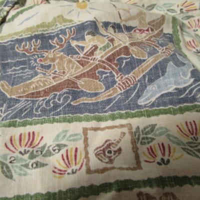 Vintage Reyn Spooner pullover Hawaiian shirt, limited edition, Christmas design