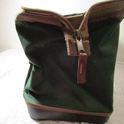Stanley Canvas tool bag, green/brown