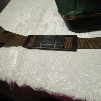 Stanley Canvas tool bag, green/brown