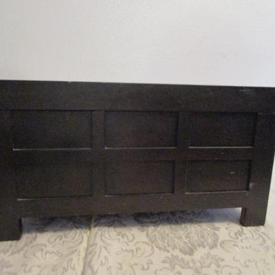 Jewelry box with mirror and two inserts
