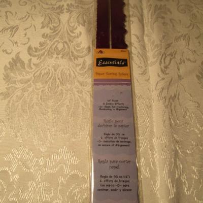 Plaid Model 80551, metal paper tearing ruler