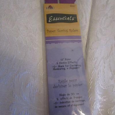 Plaid Model 80551, metal paper tearing ruler