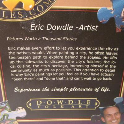 Dowdle Folk Art Salt Lake City Puzzle