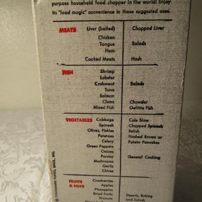 Chop-O-Matic Giant food choppper