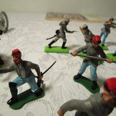 Britain Limited Confederate soldiers & cannon
