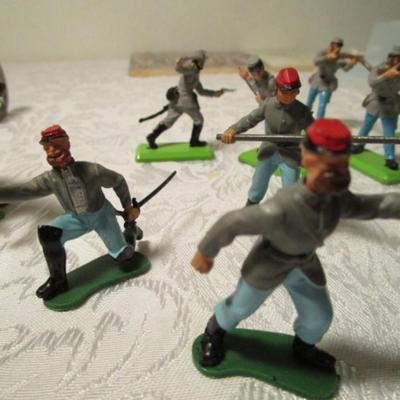Britain Limited Confederate soldiers & cannon