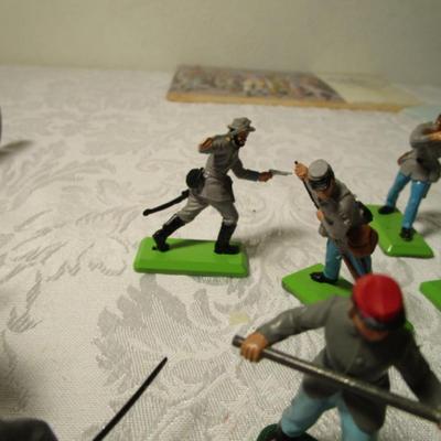 Britain Limited Confederate soldiers & cannon