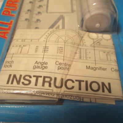 Laser line all-purpose rolling ruler