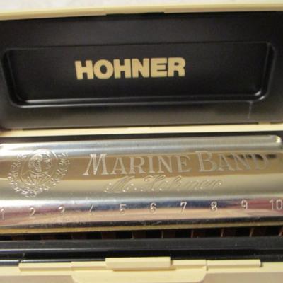 Marine band by M Hohner #1896 harmonica