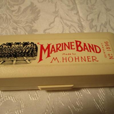 Marine band by M Hohner #1896 harmonica