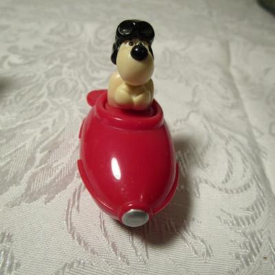 Wallace & Gromit pull-back toy motorcycle with side car