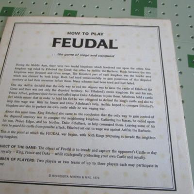 Vintage Feudal game