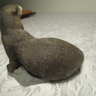 Vintage Stone Critter Otter