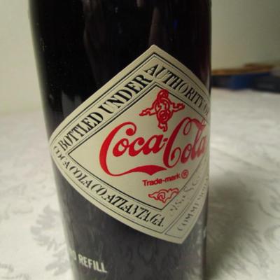1985 bottle of Coke, 75th anniversary 