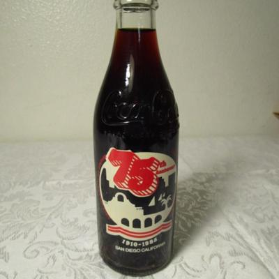 1985 bottle of Coke, 75th anniversary 
