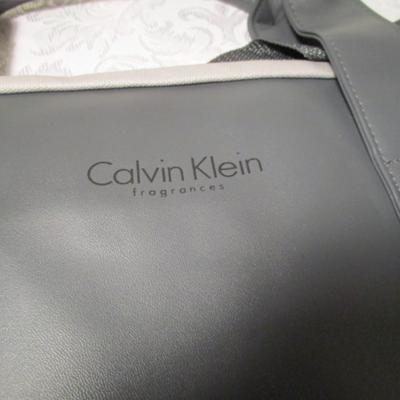 Sale Photo Thumbnail #611: New, Says "Calvin Klein Frangrances" on it, 18-1/2" wide x 7-3/4" deep x 9-1/2" tall see pictures