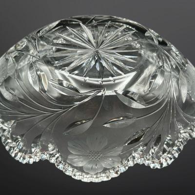 Brilliant Cut Crystal Bowl