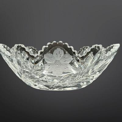 Brilliant Cut Crystal Bowl