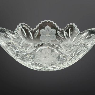 Brilliant Cut Crystal Bowl