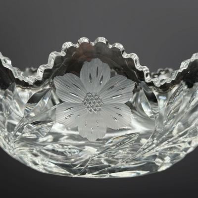 Brilliant Cut Crystal Bowl