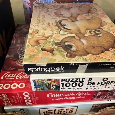 Coca Cola puzzle and more