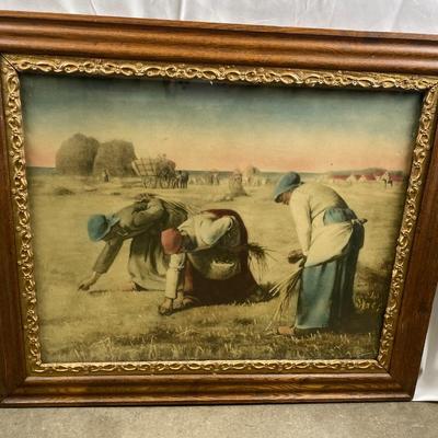 “The Gleaners” print by Jean Francois Millet