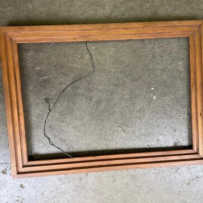 Solid wood picture frames