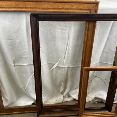 Solid wood picture frames