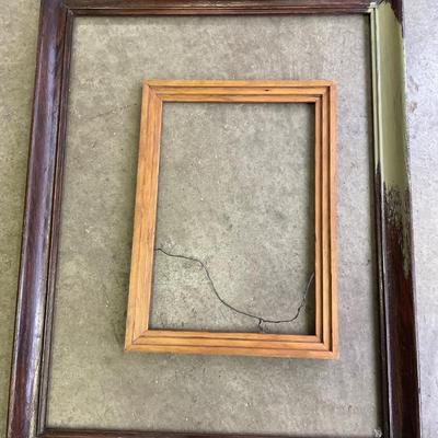 Solid wood picture frames