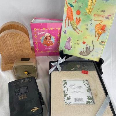 Vintage Cougar Walkman with stationary and frames