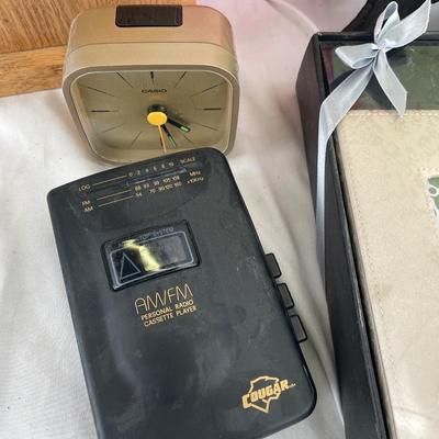 Vintage Cougar Walkman with stationary and frames