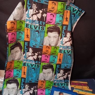 ELVIS PRESLEY SEWING MATERIAL AND RIBBON