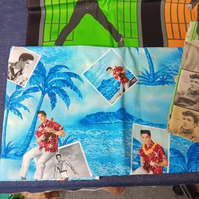 ELVIS PRESLEY SEWING MATERIAL, RIBBON AND PATCH