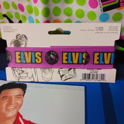ELVIS PRESLEY SEWING MATERIAL AND RIBBON