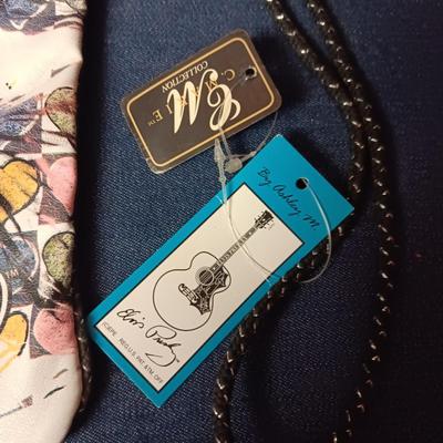 NEW ELVIS PRESLEY SCARF AND PURSE