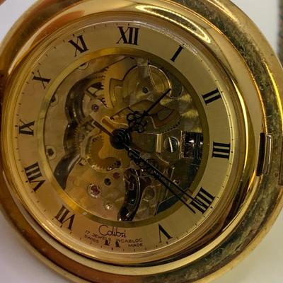 Waltham & Colibri Pocket Watches with a Locket (ST-HS)