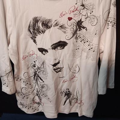 2 ELVIS PRESLEY SHIRTS X-LARGE
