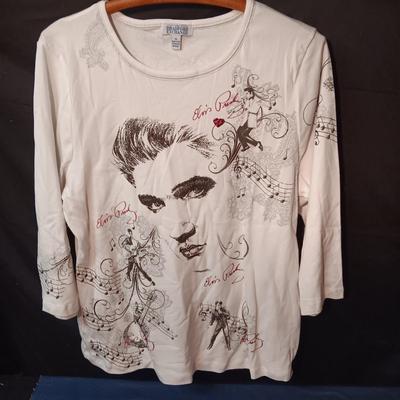 2 ELVIS PRESLEY SHIRTS X-LARGE