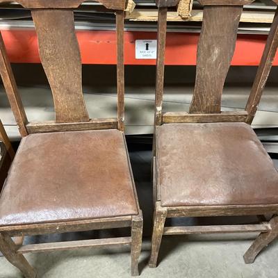 4 vintage/antique chairs that need some love