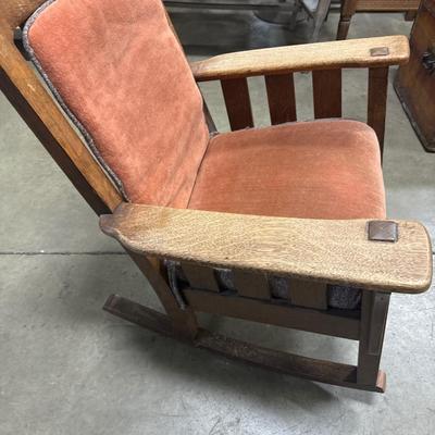 Antique rocking chair