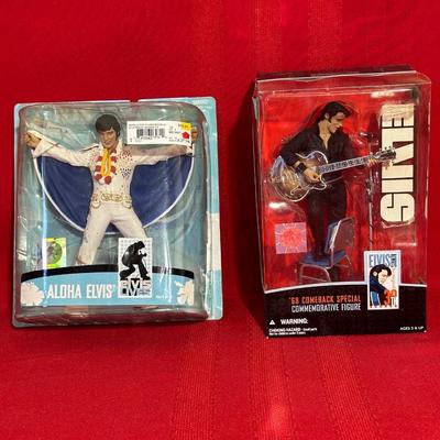 ELVIS COMMEMORATIVE AND ALOHA ORNAMENTS