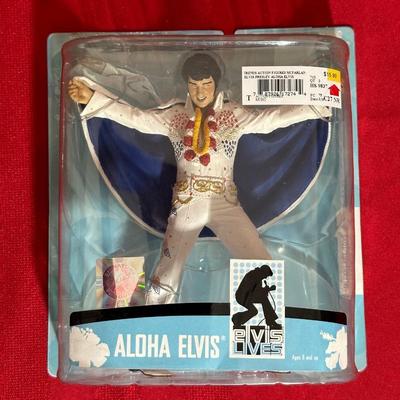 ELVIS COMMEMORATIVE AND ALOHA ORNAMENTS