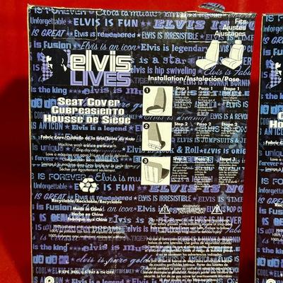 2 ELVIS SEAT COVERS