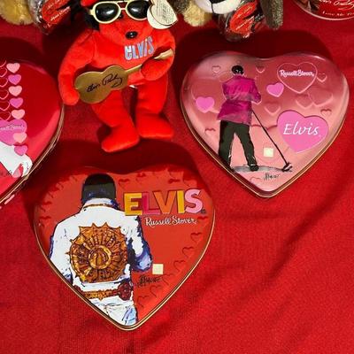ELVIS HEART TINS, MUGS AND MORE