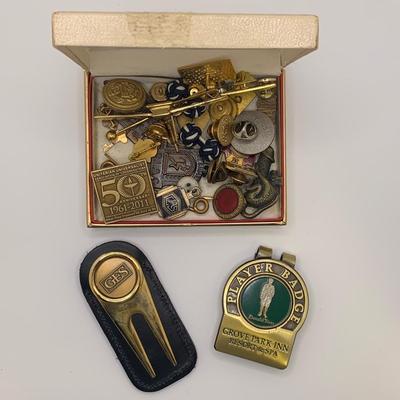 Unique Vintage Pins, Pendants, & Other Small Trinkets, incl. 10K & 14K (ST-HS)