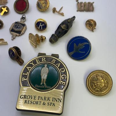 Unique Vintage Pins, Pendants, & Other Small Trinkets, incl. 10K & 14K (ST-HS)