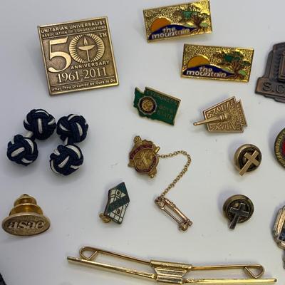 Unique Vintage Pins, Pendants, & Other Small Trinkets, incl. 10K & 14K (ST-HS)