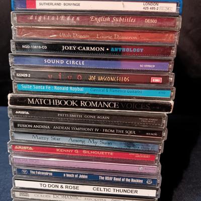 INSTRUMENTAL, JAZZ AAND EASY LISTENING ON CD'S