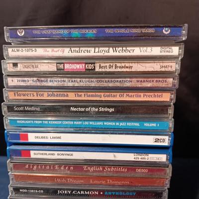 INSTRUMENTAL, JAZZ AAND EASY LISTENING ON CD'S