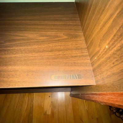 736 Vintage Barzilay Stereo Wooden Open Cabinet